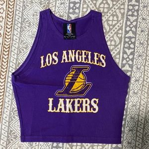 Official NBA Lakers crop top